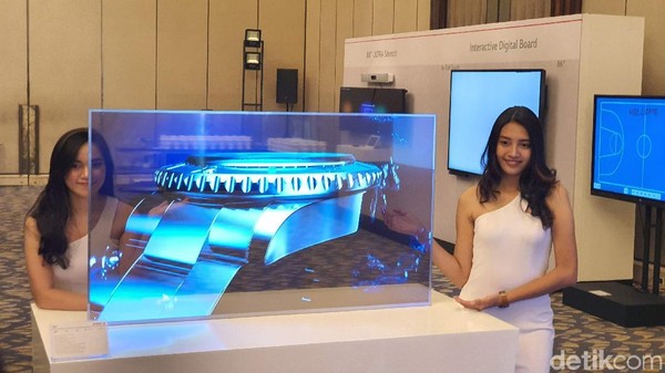 LG Rilis Panel Oled Tembus Pandang Dibandrol 700 Jutaan