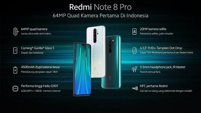 Ini Dia Harga dan Spesifikasi Redmi Note 8 Pro