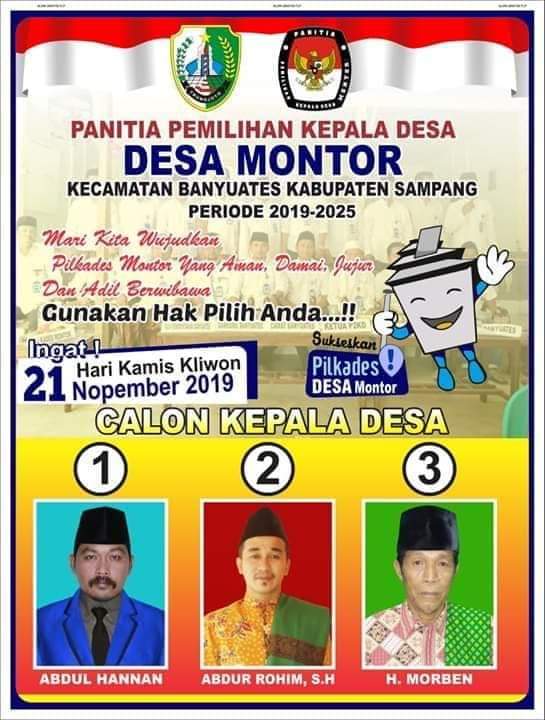 Menuju Perubahan Desa Montor yang Maju Dan Sejahtera Bersama Abdur Rohim S.H
