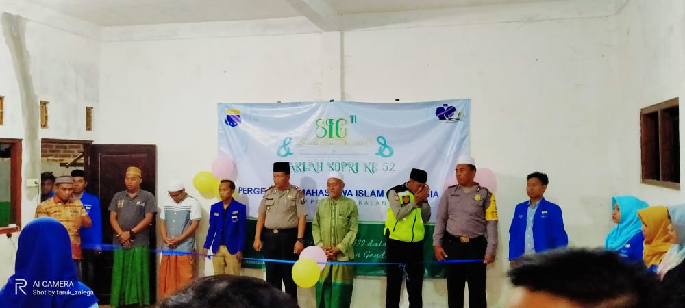 Perwakilan dari Polres Menghadiri Pelatihan SIG PMII STKIP PGRI Bangkalan