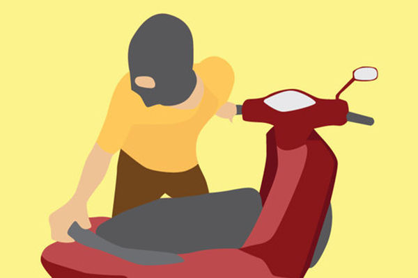 Komplotan Pencuri Motor di Kamal Apes Karena CCTV