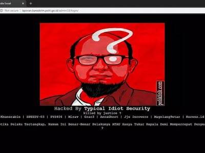 Situs Bareskrim Polri Diretas Hacker