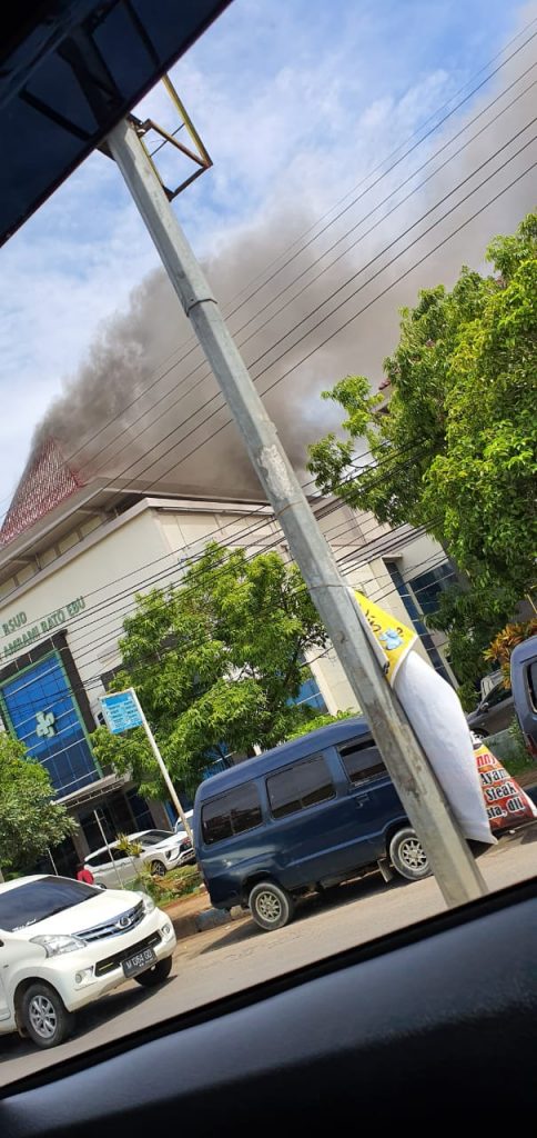 RSUD Bangkalan Terbakar, Akibat Konsleting Listrik