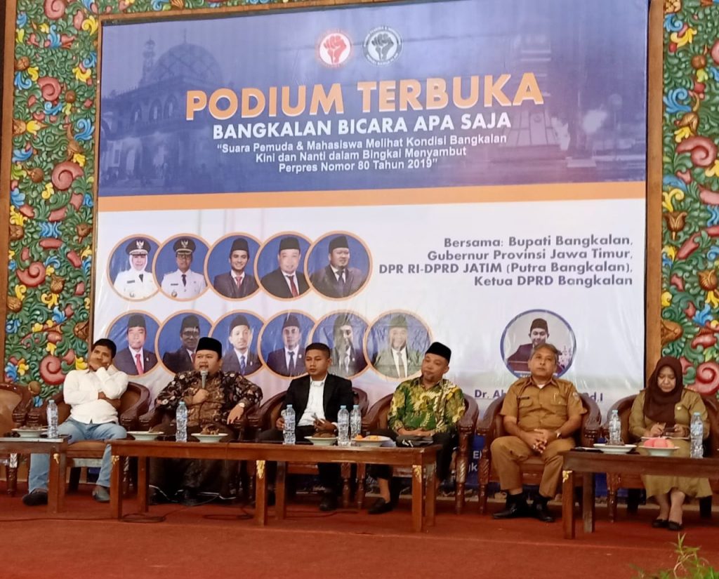 Hadiri Podium Terbuka, Ra Hasani Usulkan Ini Untuk Kemajuan Madura