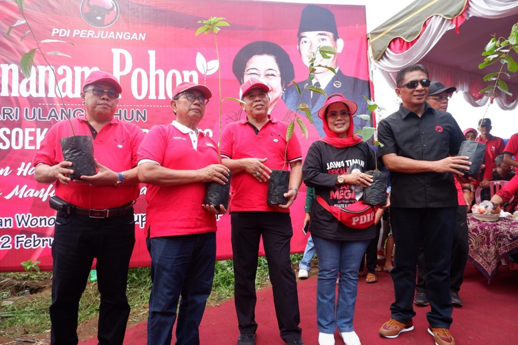 PDIP Jatim Mulai Gerakkan Aksi Penghijauan