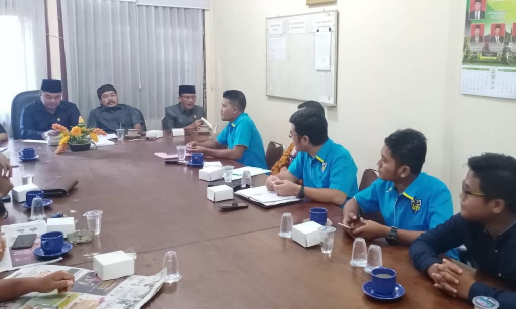 Untuk Kemajuan Bangkalan, KNPI Sampaikan Prokernya Ke Legislatif