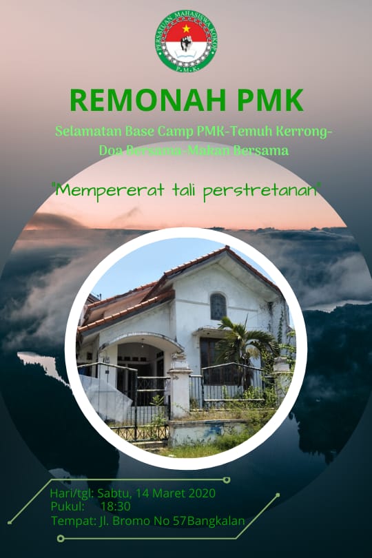Tasyakuran Kantor Sekretariat, PMK Satukan Visi Perbaiki Kecamatan Kokop