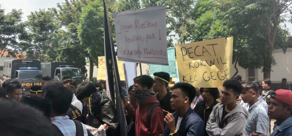 Didemo FKMG, Kadisdik Bangkalan Janji Seminggu Tuntutan Tuntas