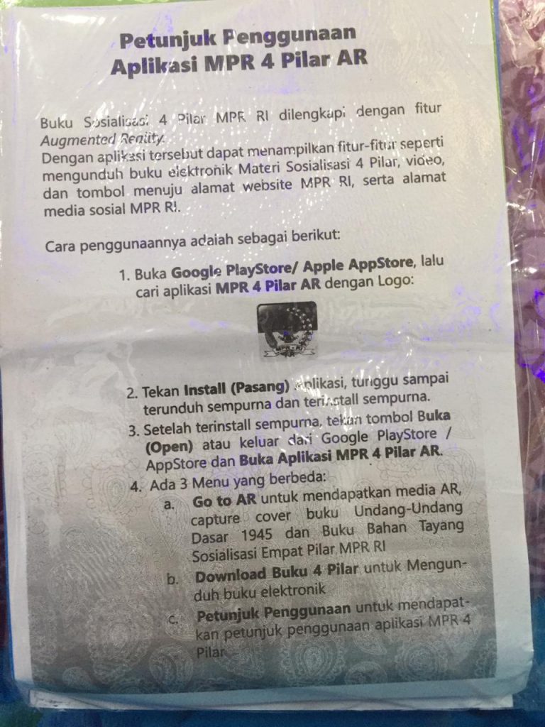 Aplikasi 4 pilar kebangsaan