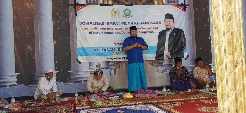 Ra Hasani Ajak Masyarakat Mendowload Aplikasi 4 Pilar Kebangsaan