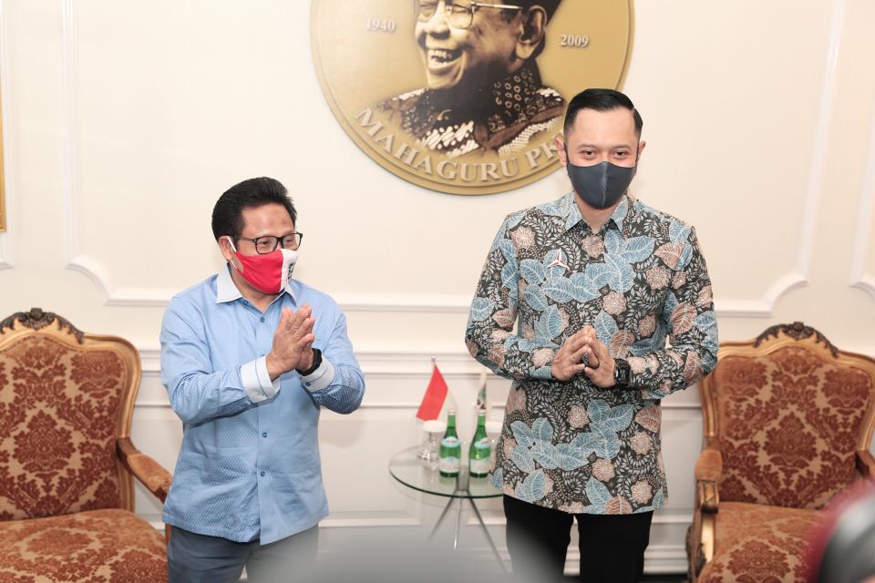 Silaturahmi Ketum AHY ke PKB, Perkenalan Pengurus Baru Hingga Bahas Pilkada