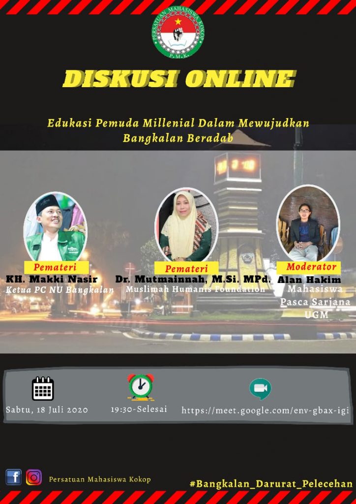 Maraknya Kasus Kesusilaan di Kota Dzikir dan Sholawat, PMK Adakan Webinar Edukasi Pemuda Milenial