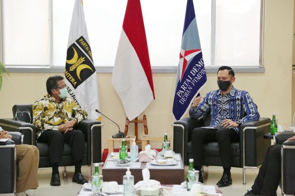 Silaturahmi Ketum AHY dan Presiden PKS Membahas Berbagai Isu Kebangsaan