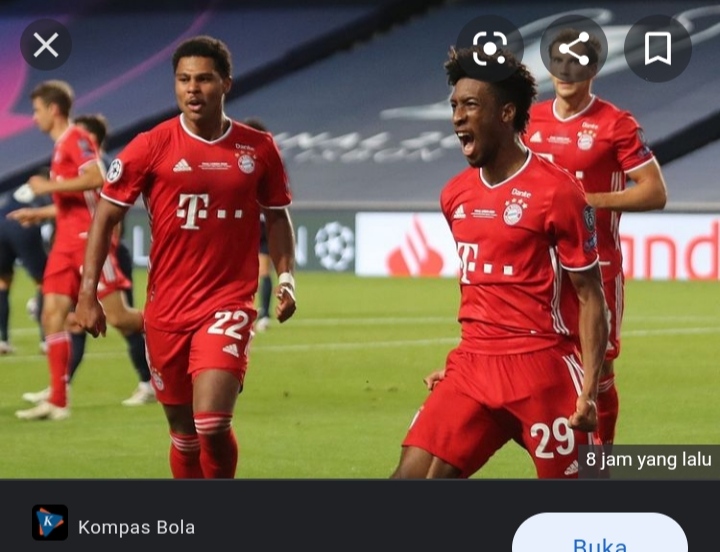 Cetak Gol Kemenangan di Final Liga Champions, Coman Ternyata Didikan PSG