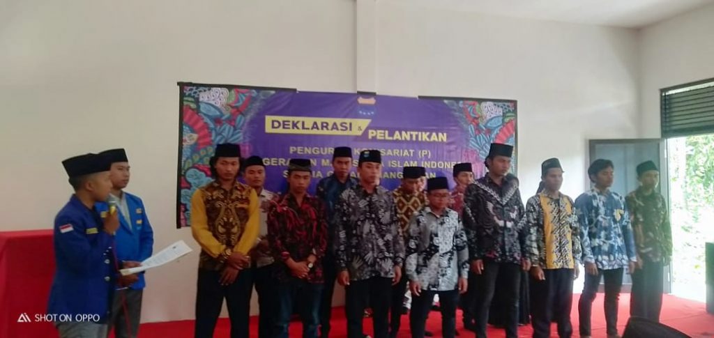 Pengurus PMII STEBIA Bangkalan Mendeklarasikan Diri