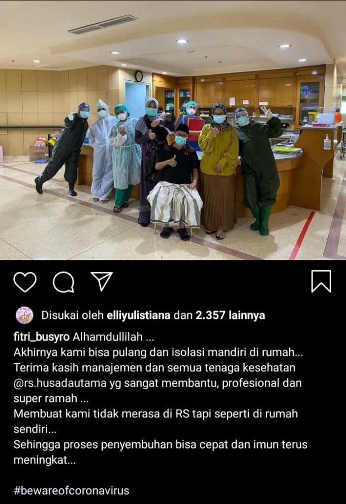 Bupati Sumenep dan Istrinya Berhasil Sembuh dari Covid-19