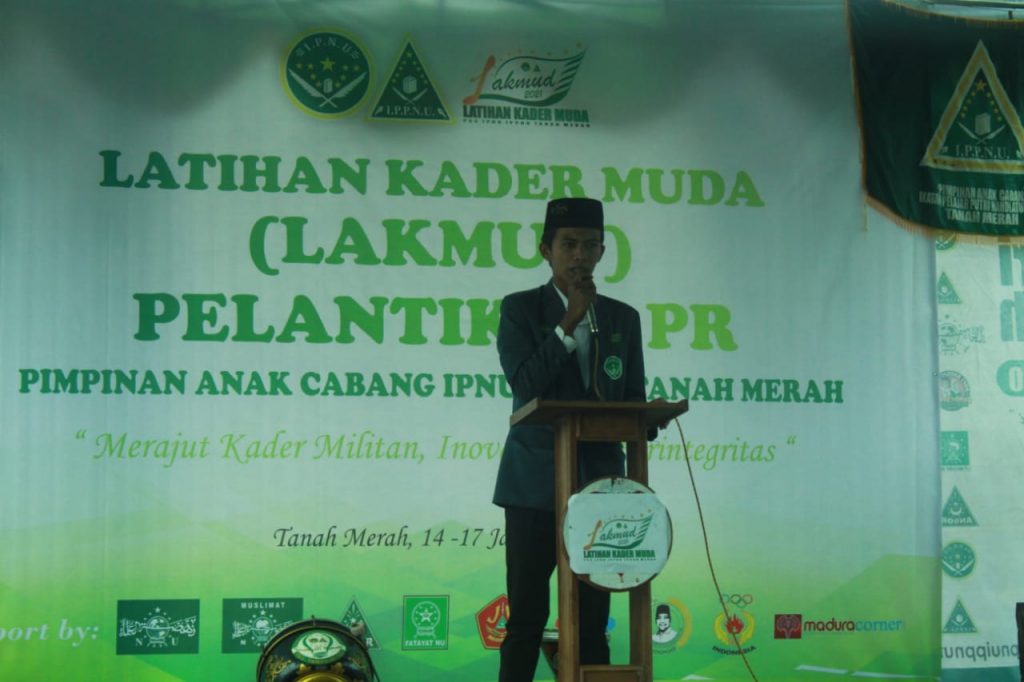 Pelatihan dan Pelantikan buktikan keseriusan pelajar NU Tanah Merah