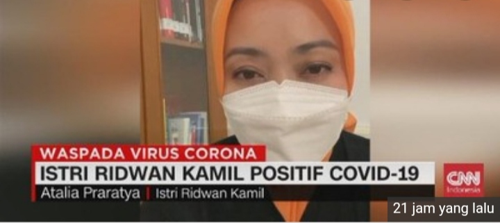Sudah Dua Kali Vaksin, Istri Ridwal Kamil Malah Positif Covid-19