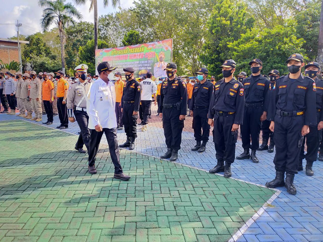 Antisipasi Takbir Keliling, Polres Sumenep Siagakan Ratusan Personel