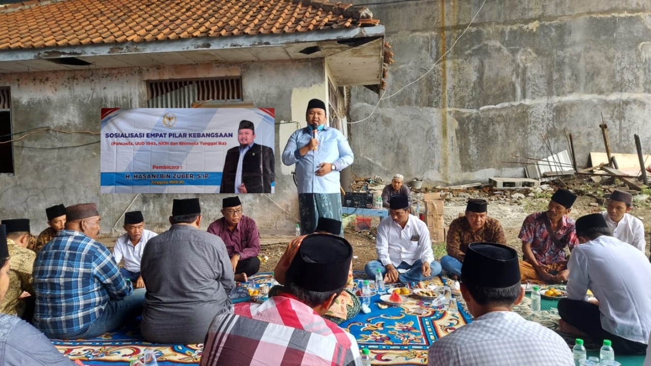 Hasani Bin Zuber Ajak Masyarakat Tak Mudah Terpengaruh Oleh Ajak Mengkhianati Pancasila