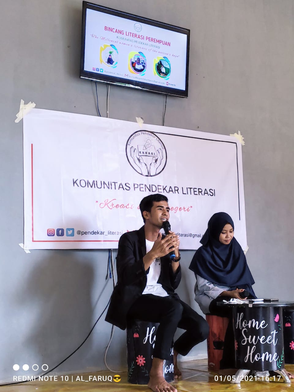 Peringatan Hari Buku Nasional, Pendekar Literasi Singgung IPM Bangkalan Rendah