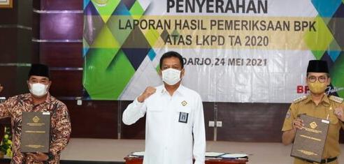 Pemkab Bangkalan Raih WTP Dari BPK RI