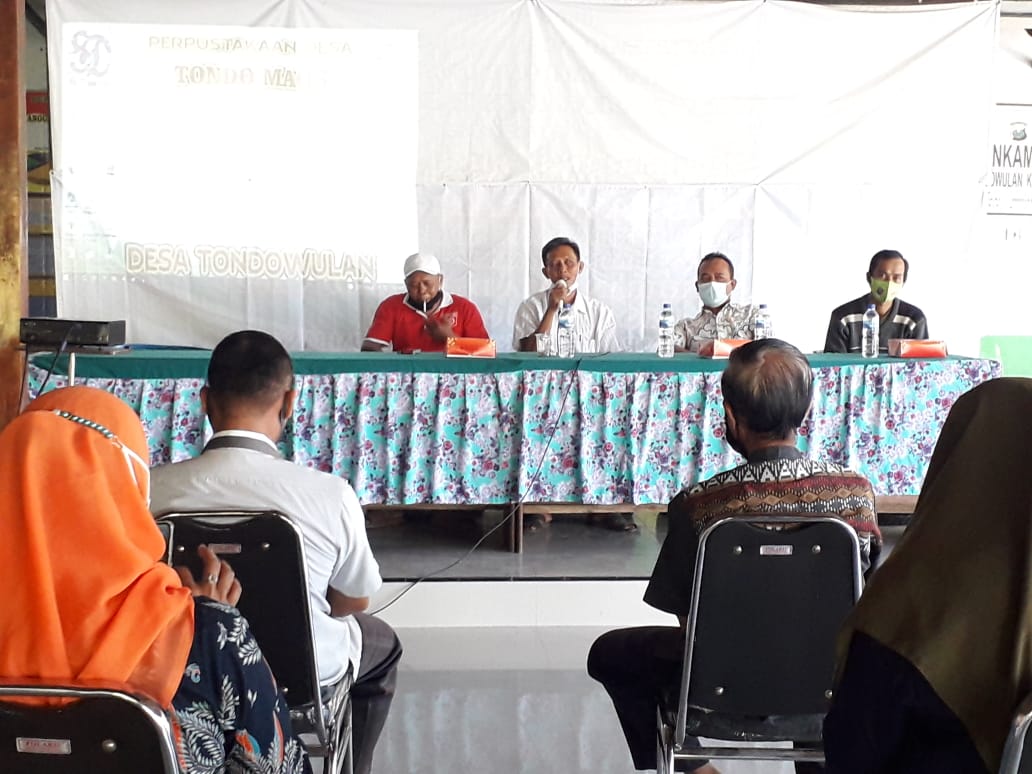 Pengabdian Masyarakat oleh Mahasiswa UTM, Pengoptimalan Bumdes Sebagai Pemberdayaan Masyarakat Tondowulan, Plandaan, Jombang pada Masa Pandemi