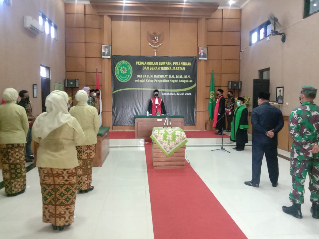 Oki Basuki Hidayat Ingin PN Bangkalan Berstatus Wilayah Bebas Korupsi