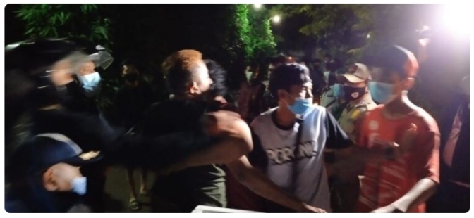 Ricu Operasi PPKM Darurat di Bolak Banteng, Polisi Tahan Pemilik Warkop Giras