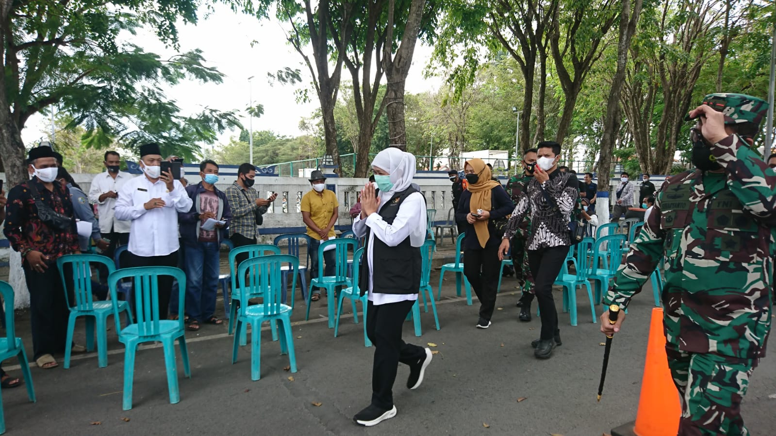 Partisipasi Vaksinasi Warga Sampang Rendah