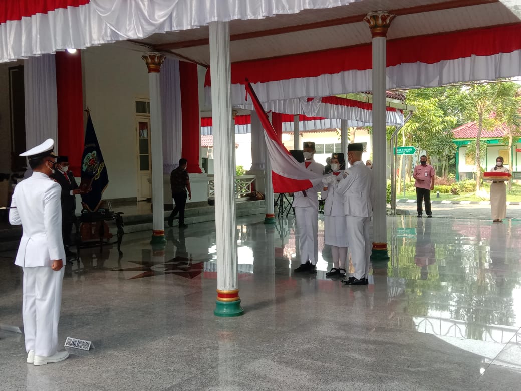 Berbeda Dengan Tahun Sebelumnya, Paskibraka HUT RI 76 di Bangkalan Hanya 6 Orang