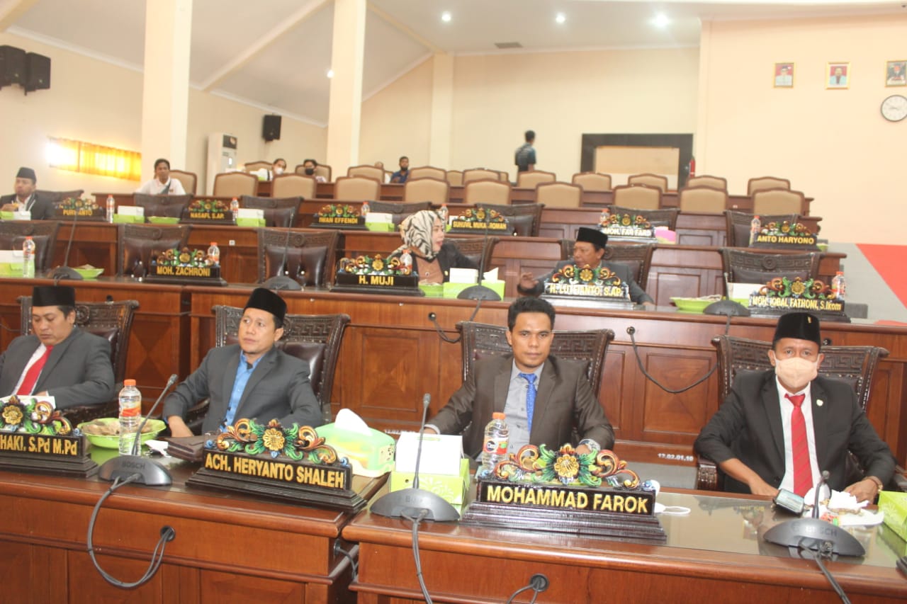 DPRD Sampang Gelar Paripurna Mendengarkan Pidato Kenegaraan