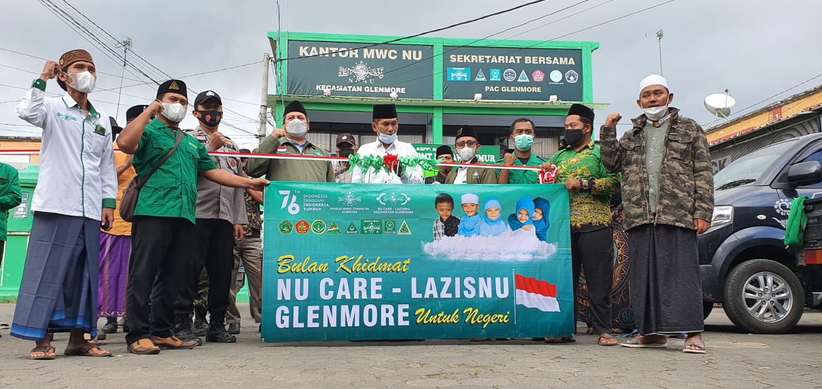 LAZISNU Glenmore di Banyuwangi Santuni Veteran Kemerdekaan