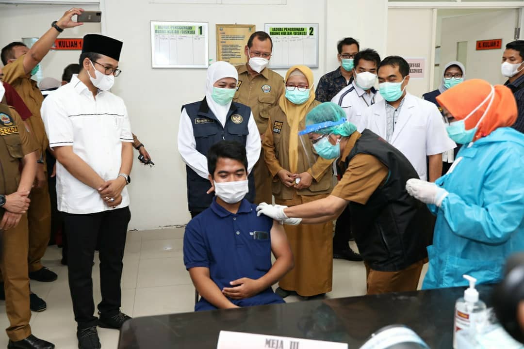 Upaya Wujudkan Herd Umunity Masih Rendah, Dinkes Bangkalan Terus Ajak Masyarakat Untuk Vaksinasi