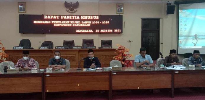 Belum Sepaham Soal Isi Perubahan RPJMD, Pansus DPRD Bangkalan Perpanjang Masa Pembahasan