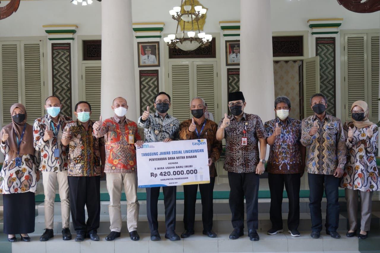 Sebanyak 9 WUB Binaan Pemkab Pamekasan Dapat Kucuran Dana dari PT. Taspen KC