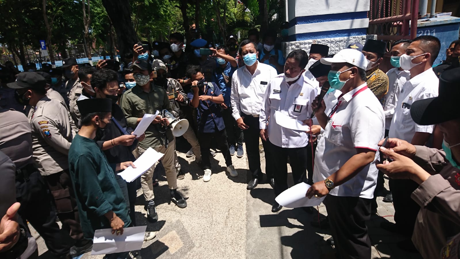 Sound Pendemo Mati, Tuntutan Mahasiswa Tak Direstui