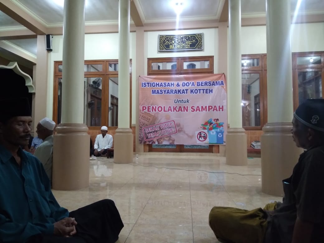Tolak Pembukaan TPA di Desa Buluh, Warga Gelar Istigosah