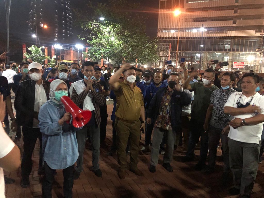 Kader Demokrat Banten,  Bubarkan HUT ‘Abal-abal’ Kubu Moeldoko