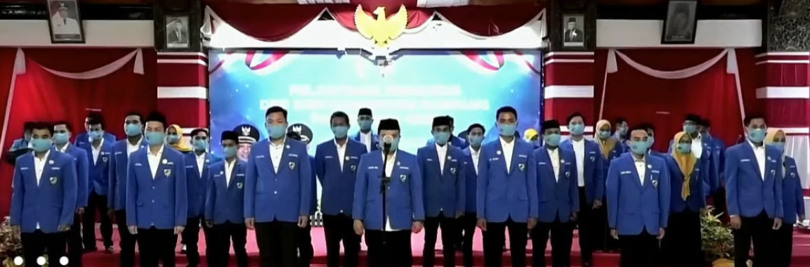 Resmi, Pengurus DPD KNPI Sampang Periode 2021-2024 Dilantik