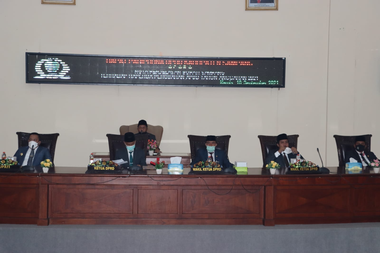 Begini Penjelasan Bupati Sampang Terhadap RAPBD Perubahan Tahun 2021