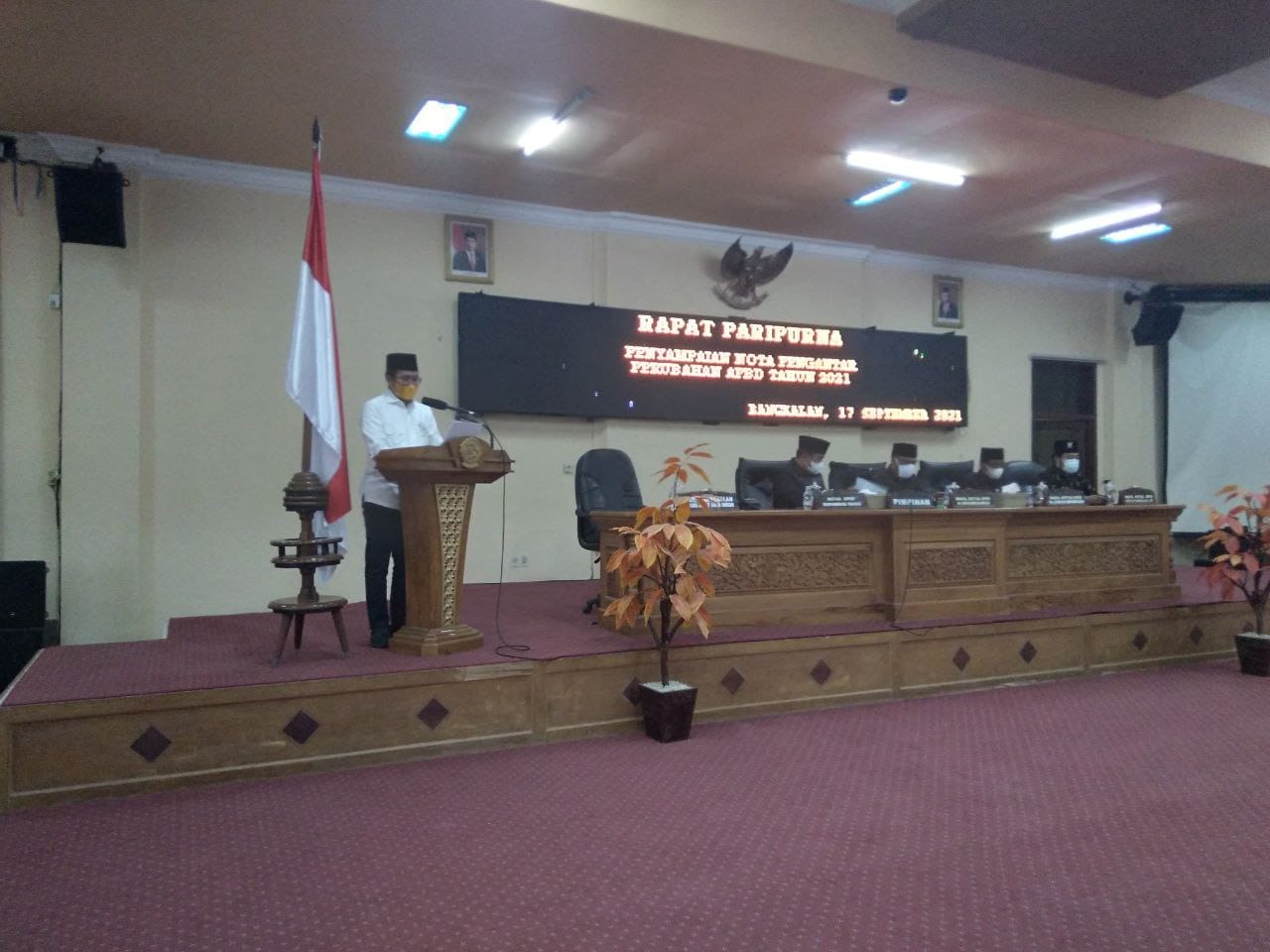 Perubahan APBD Bangkalan 2021, Fokus Penanganan Covid dan Pemulihan Ekonomi