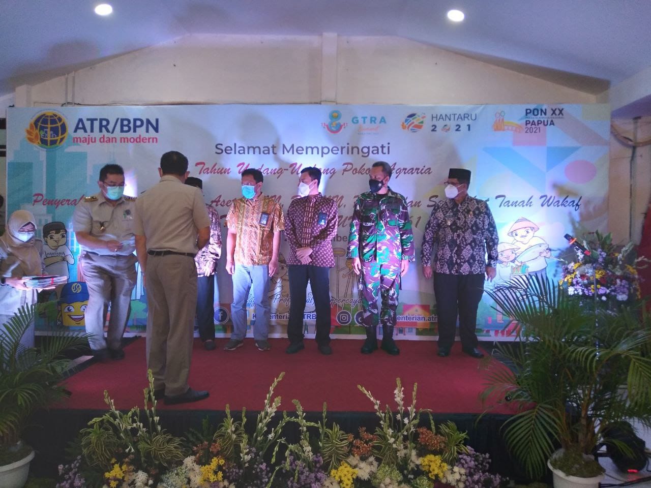 Di Hari Ulang Tahun Anggraria Ke 61, Wabup Mohni Minta Masyarakat Bantu BPN Bila Datang ke Desa