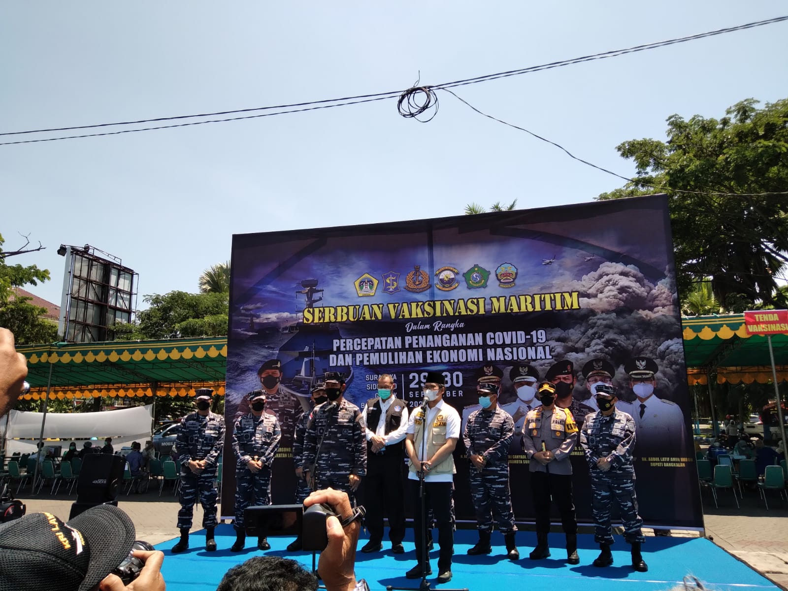 Percepatan Penanganan Covid-19 dan Pemuliham Ekonomi, Koarmada II Siapkan 30.000 Vaksin di Bangkalan