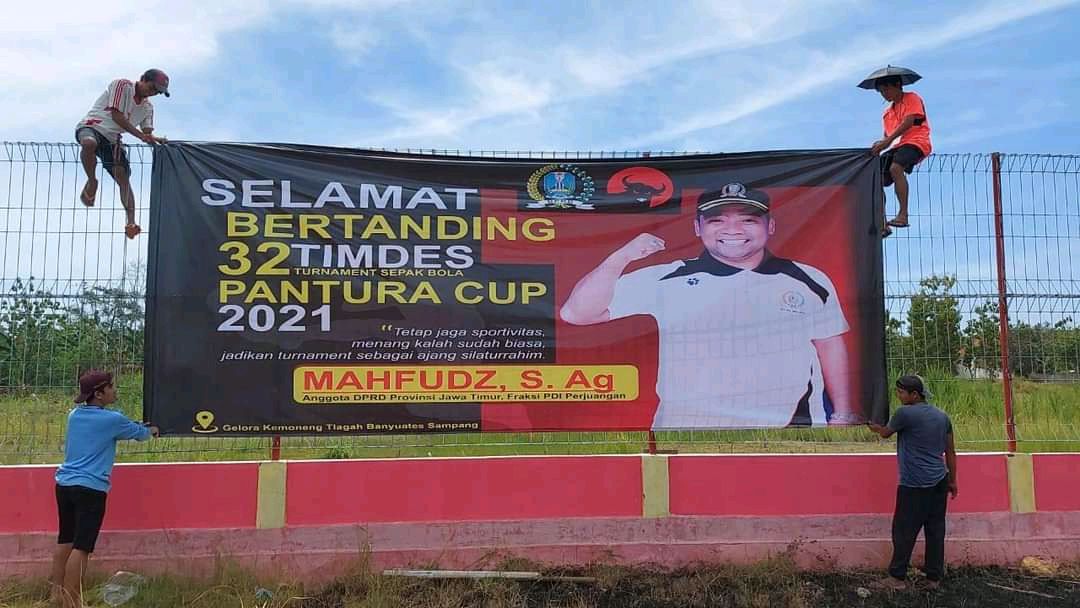 Peduli Olahraga, Mahfudz Berikan Support di Ajang Turnamen Sepak Bola Pantura
