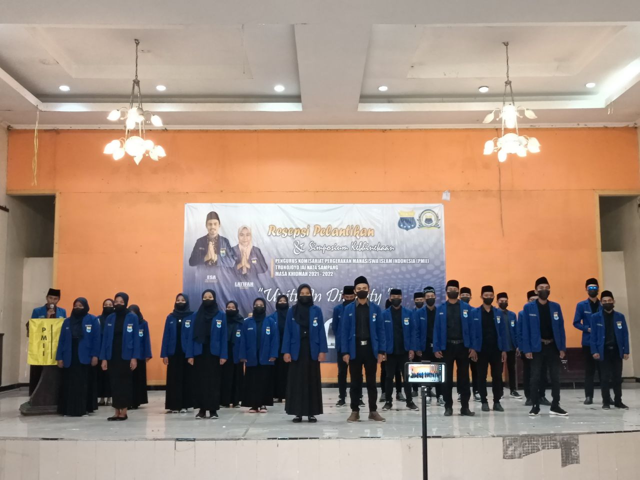 PC PMII Sampang Lantik Pengurus Komisariat Trunojoyo IAI NATA Ketapang