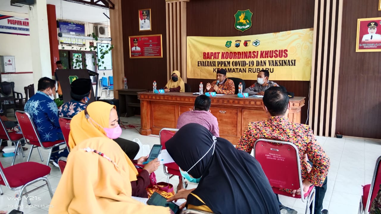 Kecamatan Rubaru Sediakan Fasilitas Vaksinasi Dua Titik Per Desa