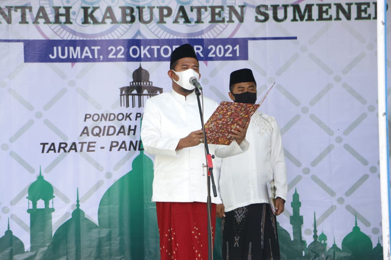 Inilah Pesan Bupati Sumenep Achmad Fauzi Ketika Pimpin Apel HSN 2021