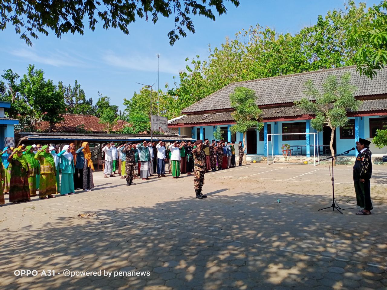 Peringati HSN, Ansor-Banser Banyuates Gelar Apel Kebangsaan