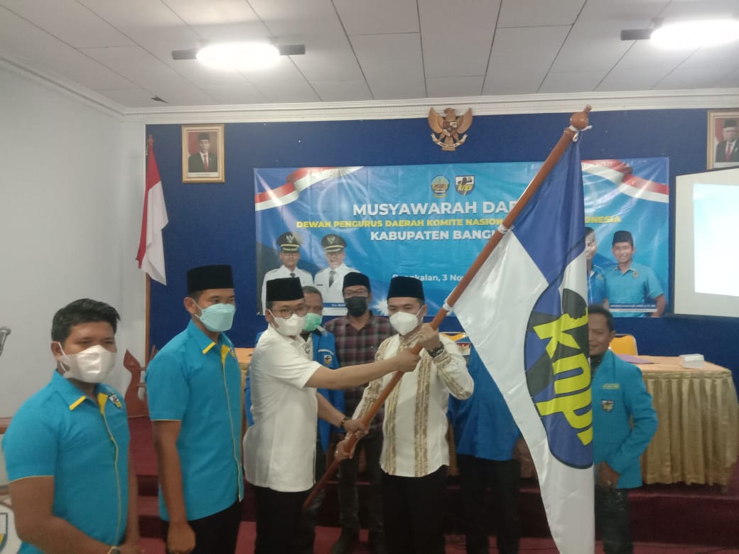 Terpilih Aklamasi, Ra Imron Pimpin DPD KNPI Bangkalan Priode 2021/2024